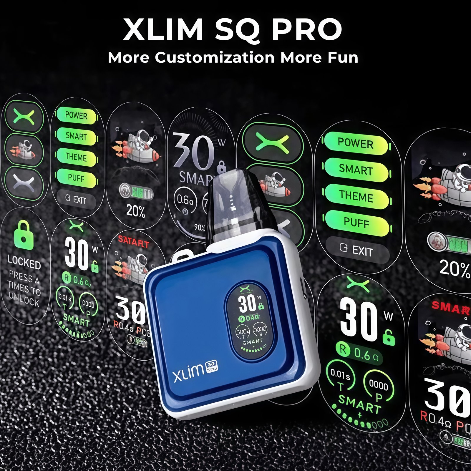 OXVA XLIM SQ PRO小蠻牛 電子煙 主機